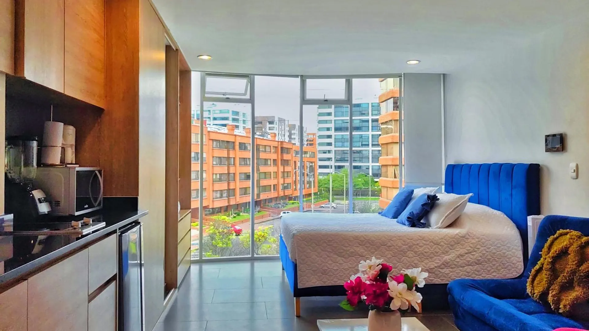 Aparta Estudio Tipo Loft Usaquen / Cozy Loft In Bogota 0*,
